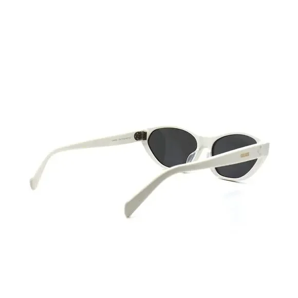 NEW CELINE PARIS CL40251U 25A WHITE GREY AUTHENTIC SUNGLASSES - Picture 9 of 14